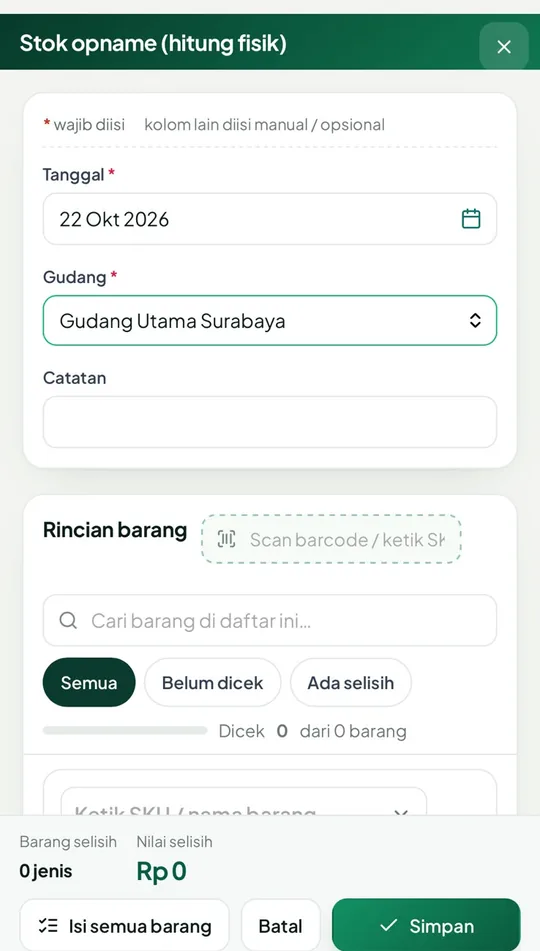 Stok opname